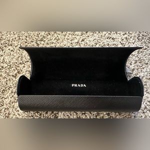 Prada Tortoise Denim Authentic Eyeglass Case